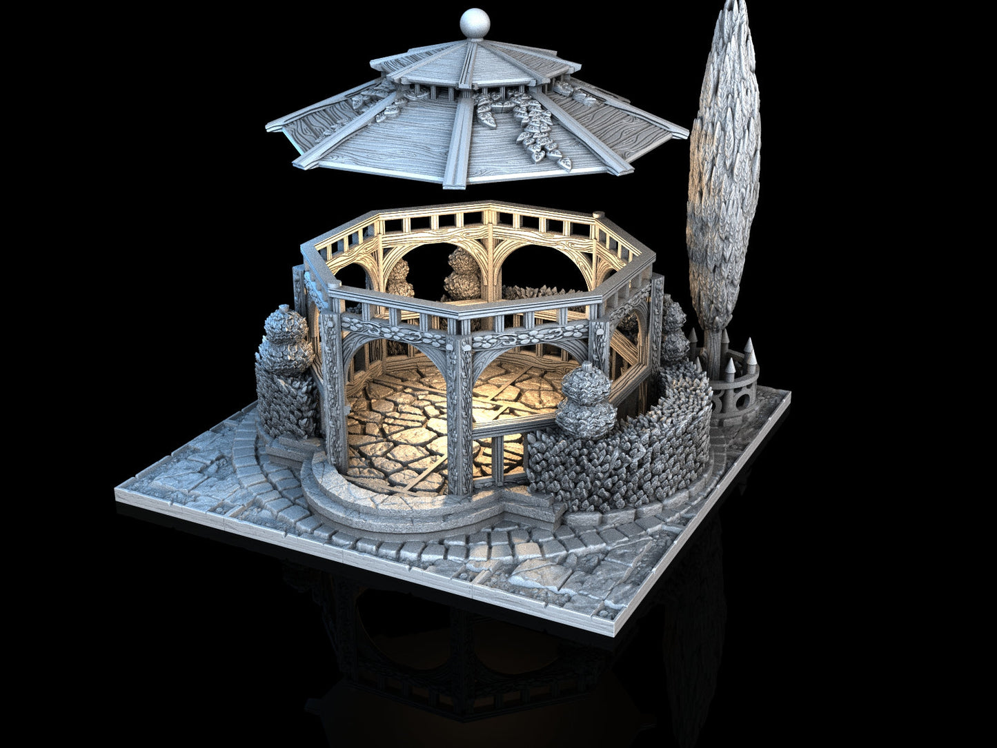 Adrian-3DP4U - Gazebo - 28mm