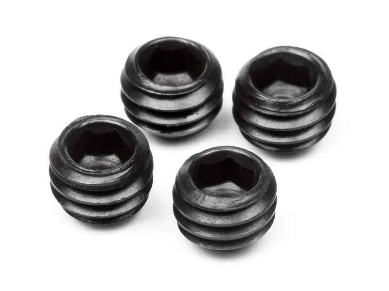 HPI 100555 M4x3mm Set Screws (4)