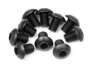 HPI 100558 Button Head Screw M3x4mm Hex Socket (10) Vorza D8S Apache