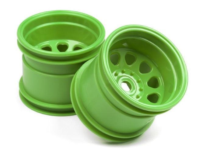 Hpi Racing 120039 Classic King Wheel Green (2.2IN /2Pieces) Savage Xs Flux