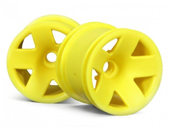 Hpi 3044 Type F5 Truck Wheel TYPE (Front/Yellow) for Associated Losi Trucks