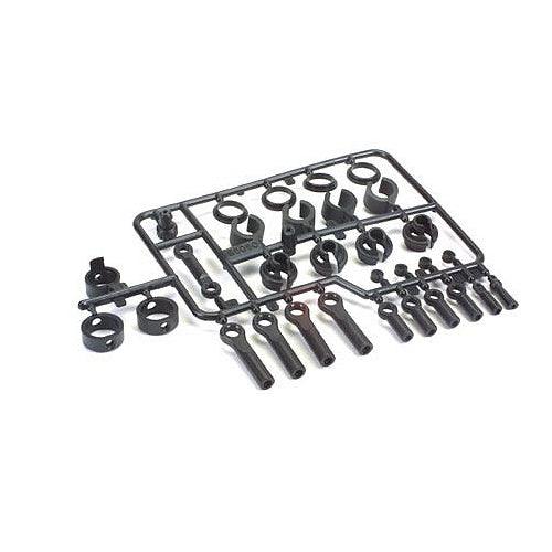 HPI 85050 Shock Parts & Rod End Set (2) Savage 21 / S25 / SAVX / SAVXL