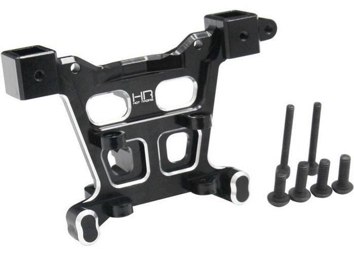 Hot Racing Aluminum Rear Body Mount Black Traxxas E-Revo Revo 3.3 Summit