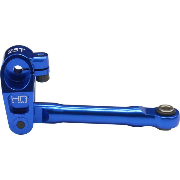 Hot Racing Aluminum Fixed Link Steering 25 Tooth Servo Arm, for Traxxas Maxx