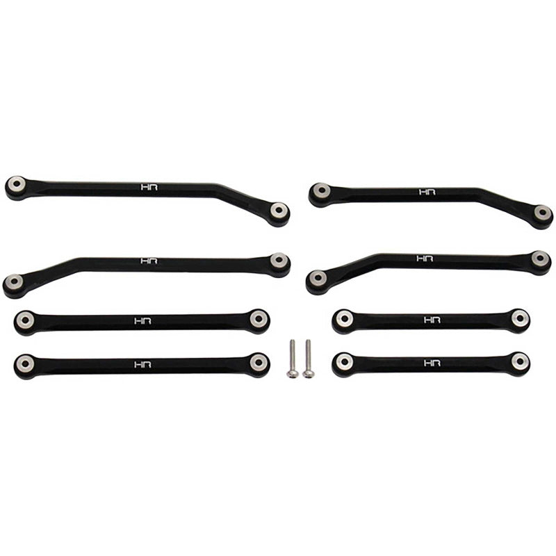 Hot Racing Aluminum High Clearance 4 Links Set for 5.26 133.7mm Axial SCX24