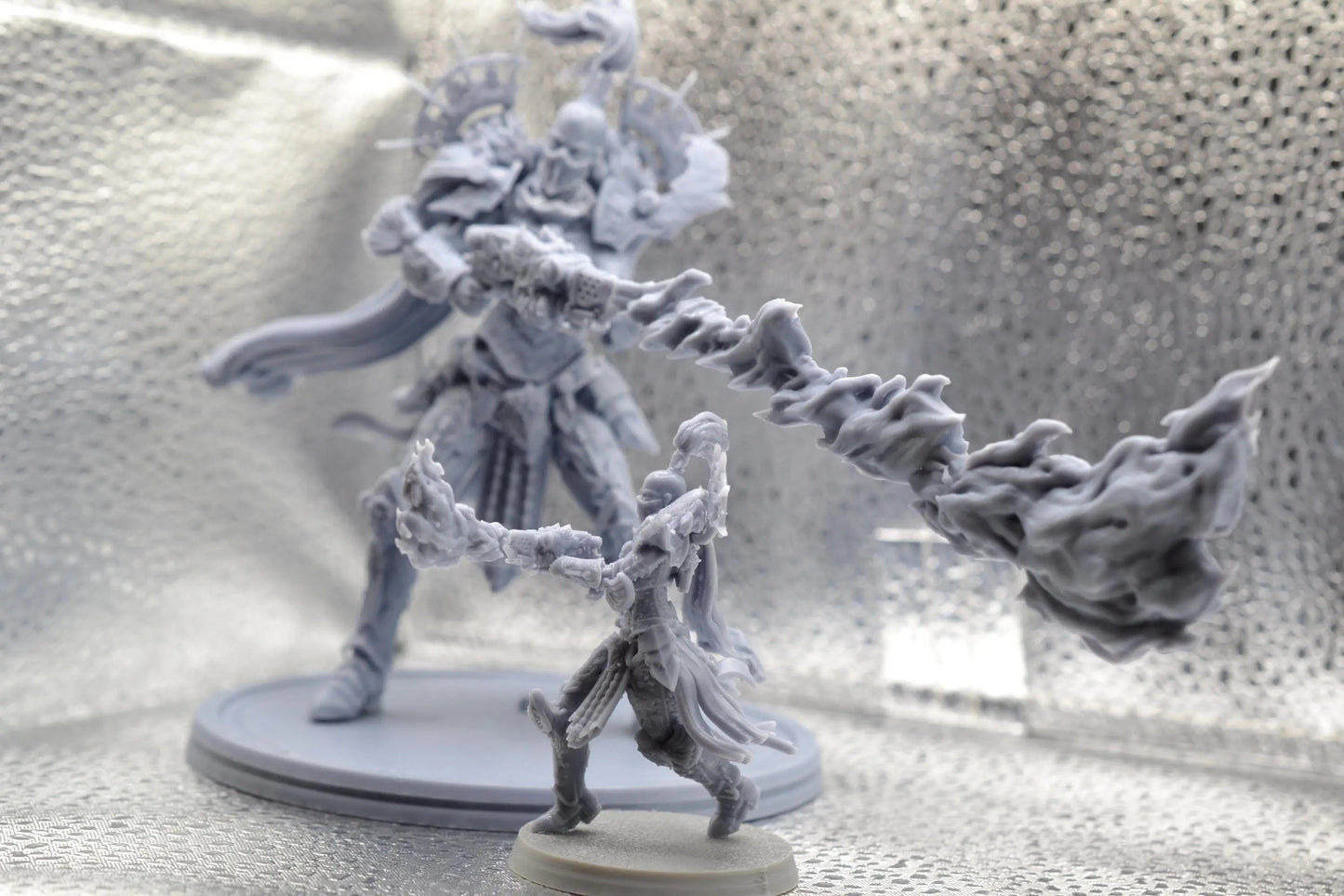 Angry Paladin by 3DArtGuy 28/32mm scale, 50mm or 100mm, Miniature War Gaming Figure