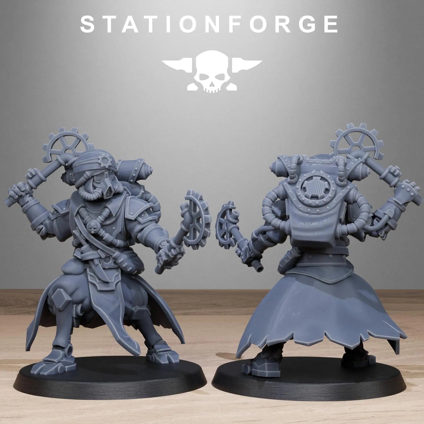 Scavanger Scorchers by Station Forge 28mm Heroic Scale Miniature, 32mm tall, 10 Units, Proxy, Grimdark, Sci-Fi, OPR, Guard, Chaos