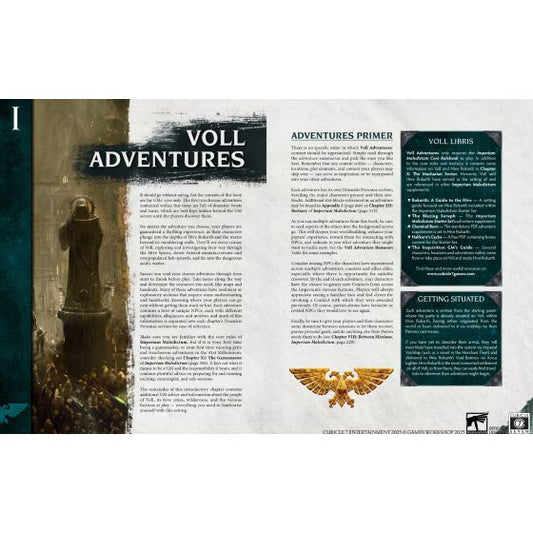 Warhammer 40K RPG: Imperium Maledictum - Voll Adventures (Hardcover)