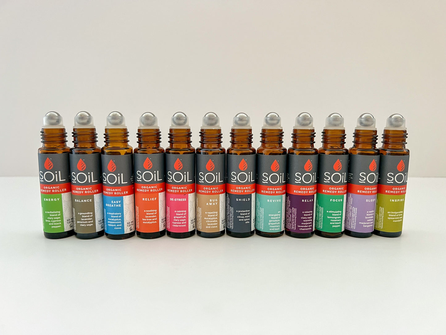 Focus - Organic Remedy Roller 20ml by SOiL Organic Aromatherapy and Skincare