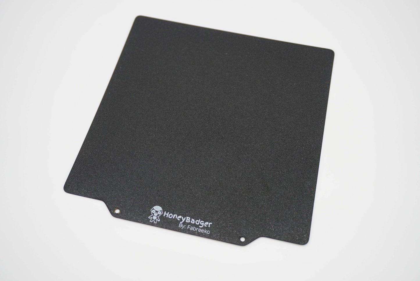 HoneyBadger Zero G Mercury 1 Dual Sided Black Textured & Smooth PEI Flex Plates