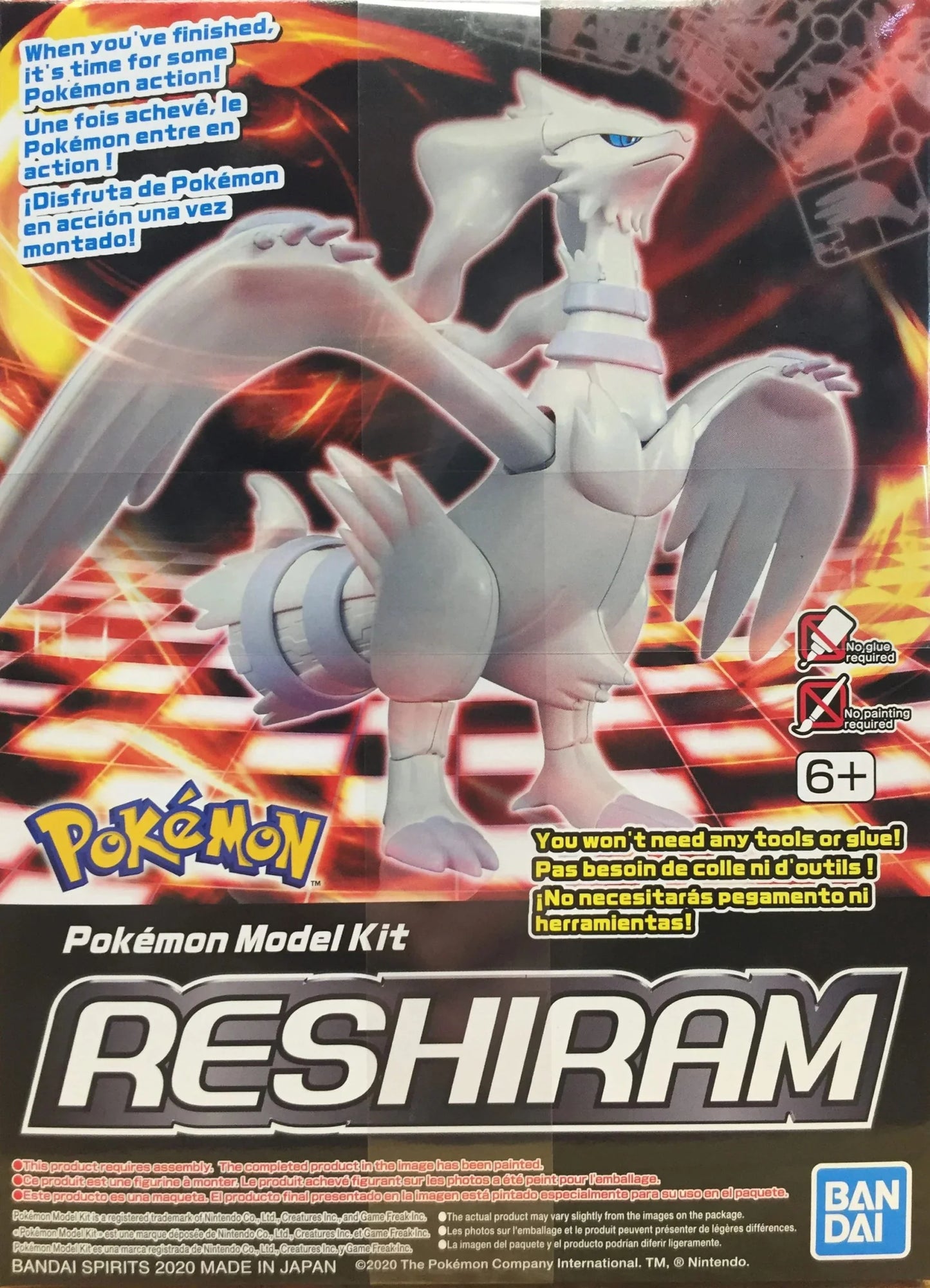 Pokemon Model Kit - Reshiram