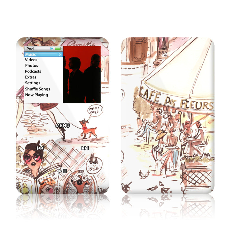 Paris Makes Me Happy - iPod Classic Skin
