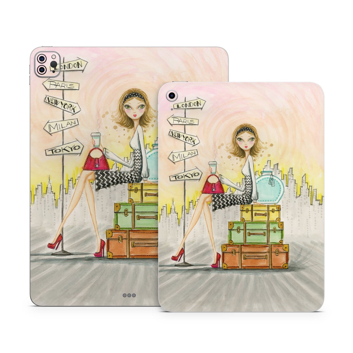 The Jet Setter - Apple iPad Skin