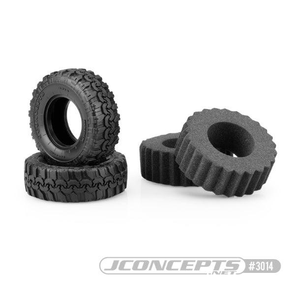 Jconcepts Hunk Green Compound Rock Crawler Tires Scale Country 1.9" (3.93" OD)