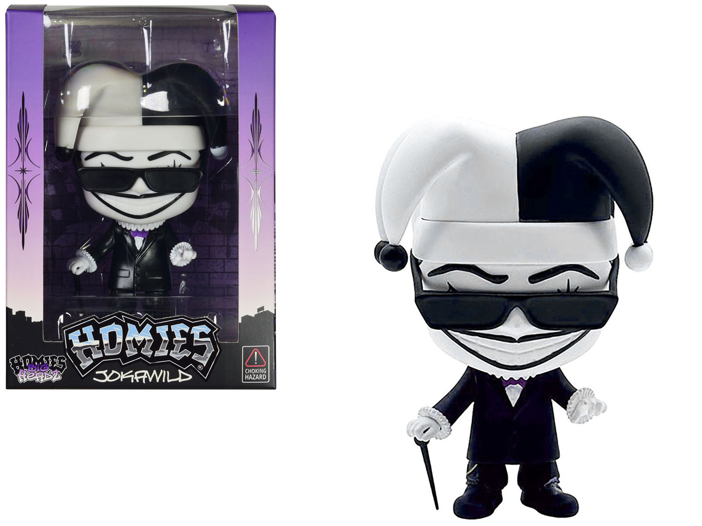 Jokawild 4.5" Figure "Homies Big Headz" Series 3 model by Homies free shipping USA
