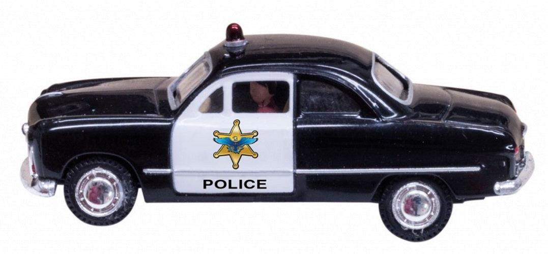 Woodland Scenics JP5593 HO Scale Police Car