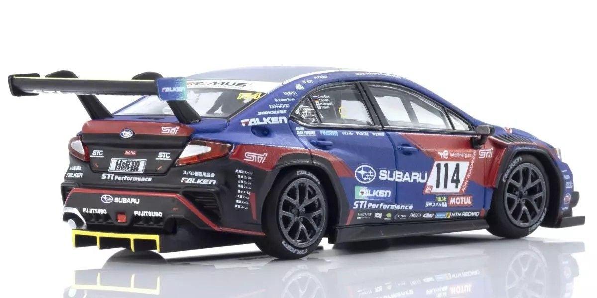 Kyosho K07129N23E Mini Car & Book No.23 SUBARU WRX NBR Challenge 2023