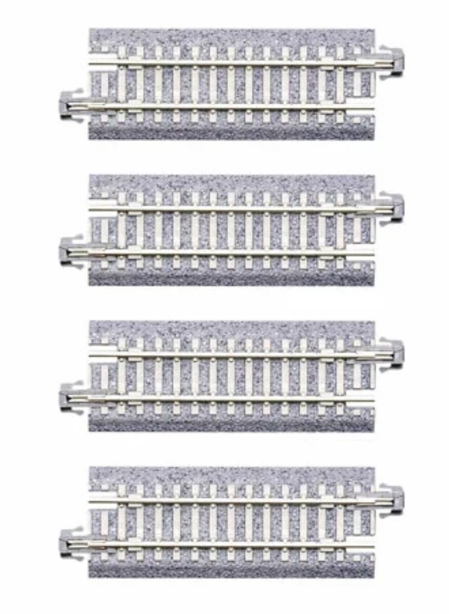 Kato 20-038 N Scale Concrete Tie 64mm (2 1/2") Straight Track UniTrack