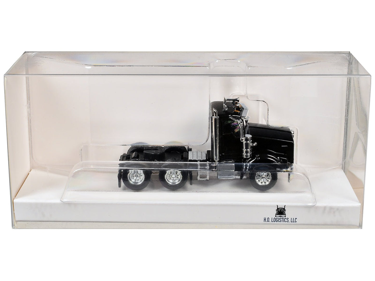 Kenworth T800 Day Cab Black 1/87 (HO) Scale Plastic Model Car by HO Logistics free shipping USA