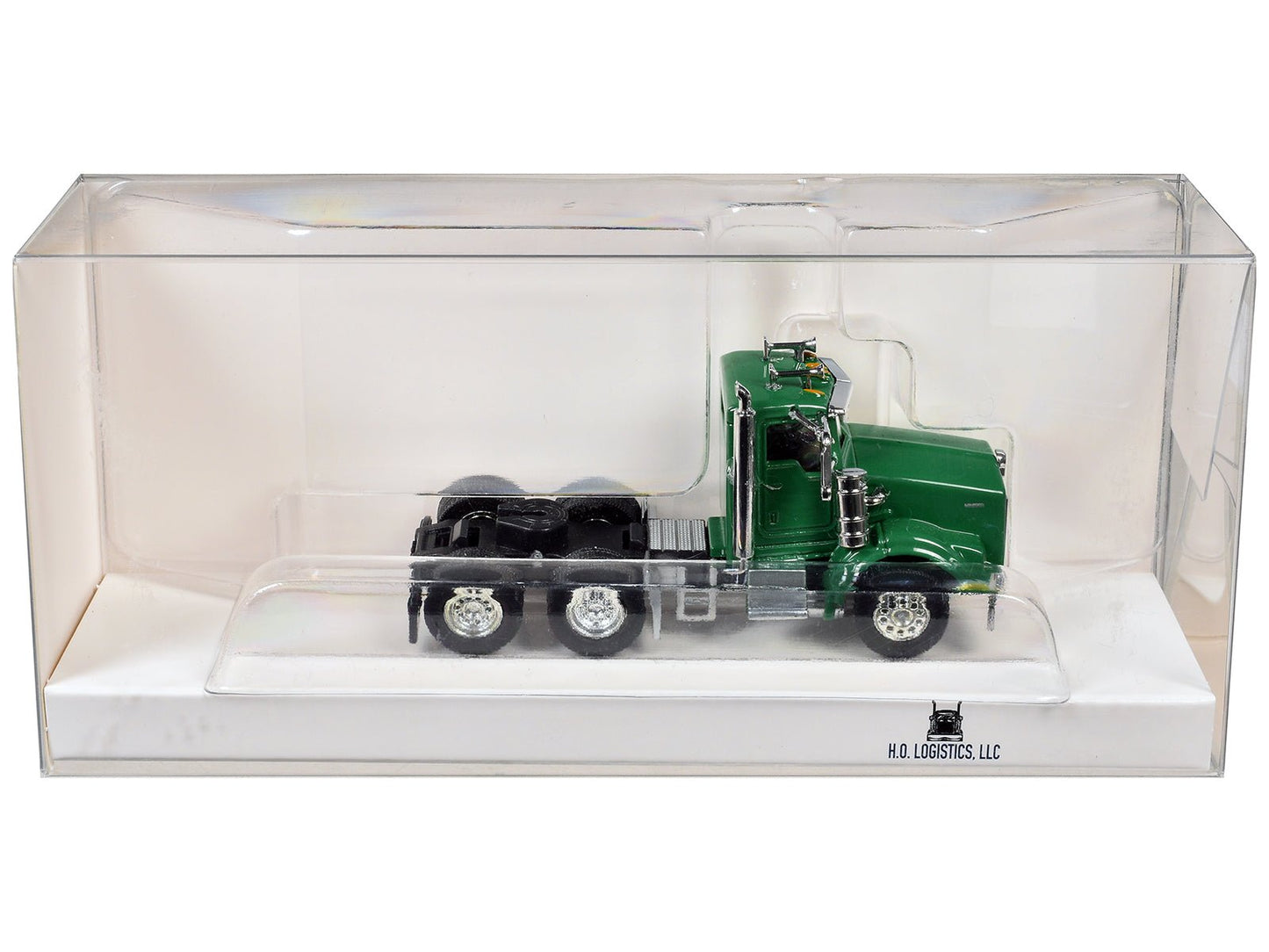 Kenworth T800 Day Cab Green 1/87 (HO) Scale Plastic Model Car by HO Logistics free shipping USA