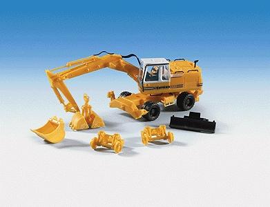 Kibri 11264 HO Scale 30 Years Kibri - Liebherr 922 Excavator w/Attachments Kit