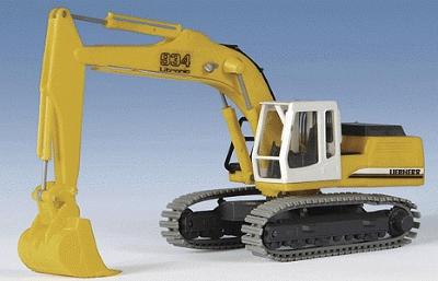 Kibri 11285 HO Scale European Const Equipment - Liebherr R 934 Excavator Kit