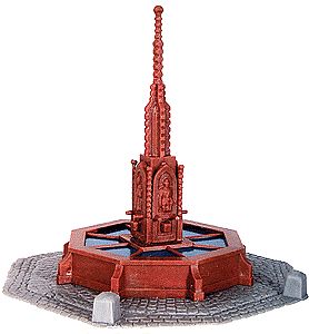 Kibri 38910 HO Scale Fountain in Urach -- Plastic Model Kit
