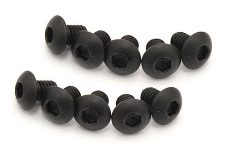 Kyosho 1-S13004H Button Screw (Hex/M3x4/10pieces)