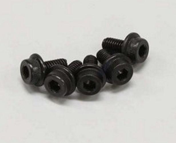 Kyosho 1-S24008F Cap Screw (M4x8 /Flanged /5pieces)