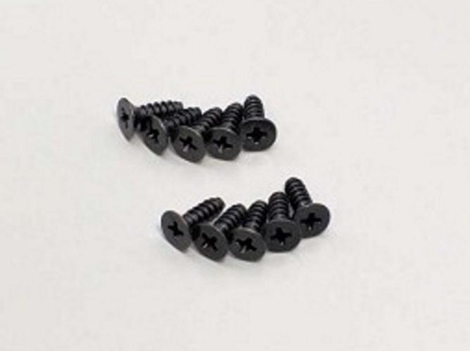 Kyosho 1-S32608TP TP Flat Head Screw (M2.6x8/10pieces)