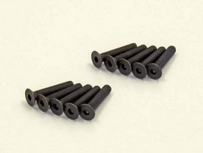 Kyosho 1-S33016H Flat Head Screw (M3x16) (Hex/10pieces)