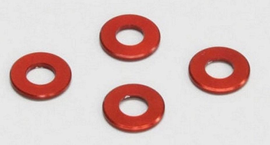 Kyosho 97042-075R Aluminum Shim Red