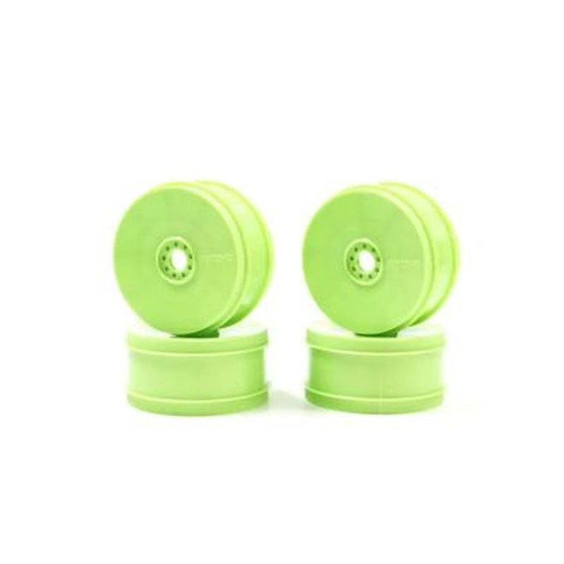 Kyosho IFH006KGB Inferno MP9 TKI4 Dish Wheels (Fluorescent Green)(4pcs)