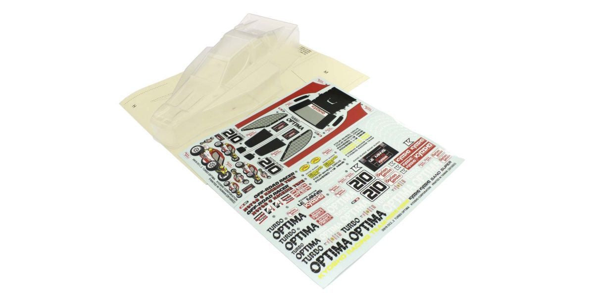 Kyosho OTB248B Non-Decoration Body (TURBO OPTIMA)