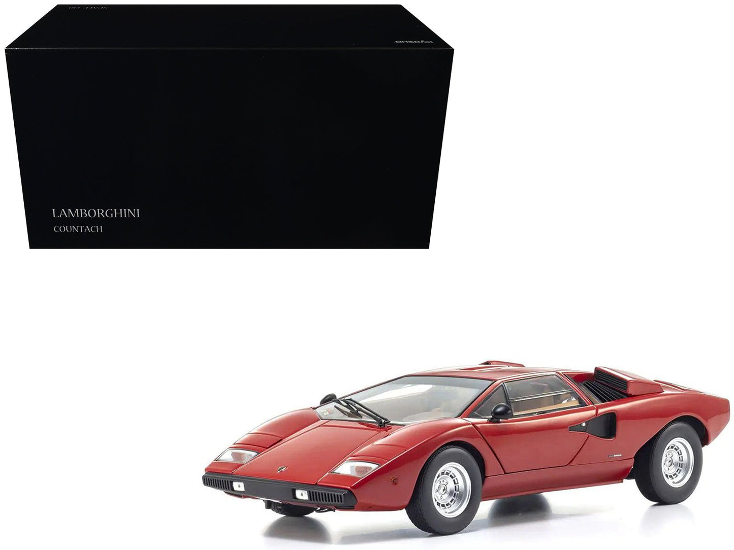 Lamborghini Countach LP 400 Red 1/18 Diecast Model Car by Kyosho free shipping USA
