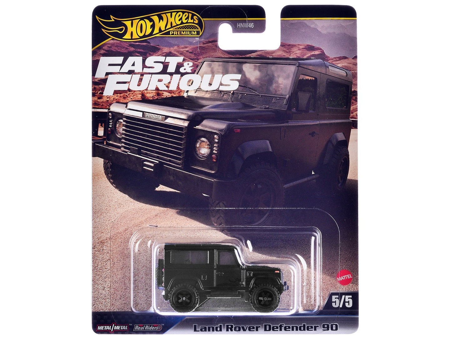 Land Rover Defender 90 Black "F9" (2021) Movie "Fast & Furious" Series Diecast Model Car by Hot Wheels free shipping USA