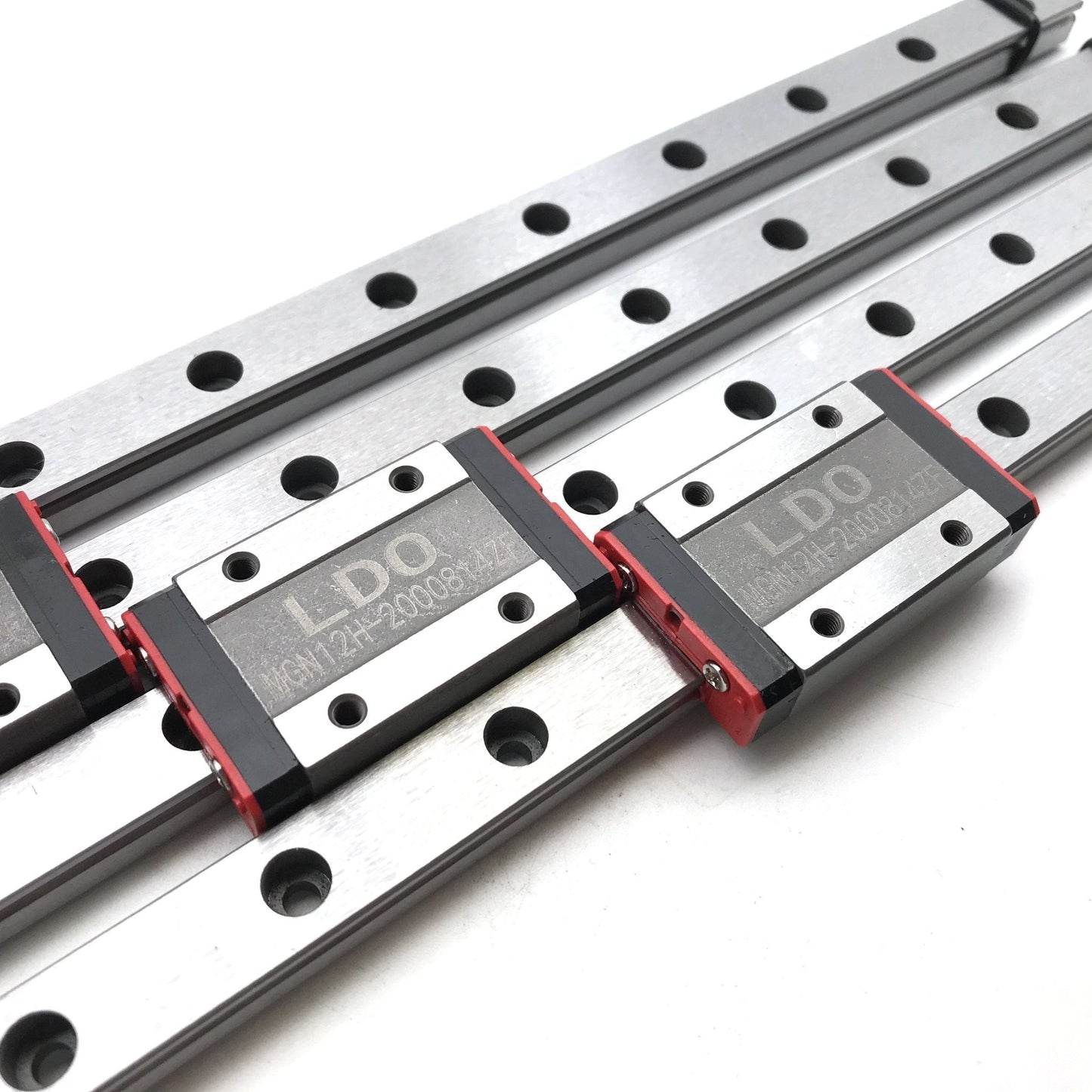 LDO Motors MGN12H-1R-300/350/400 Linear Rails with Carriages