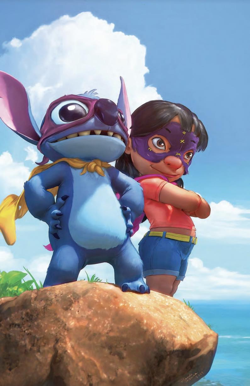 DISNEY'S LILO & STITCH #3 (TIAGO DA SILVA EXCLUSIVE TRADE/VIRGIN VARIANT SET)