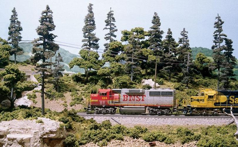 Woodland Scenics LK953 N/HO Tree Making Learning Kit Train Scenery