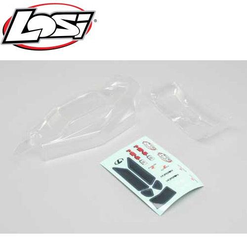 Losi LOS210021 Clear Body/Wing Mini-B