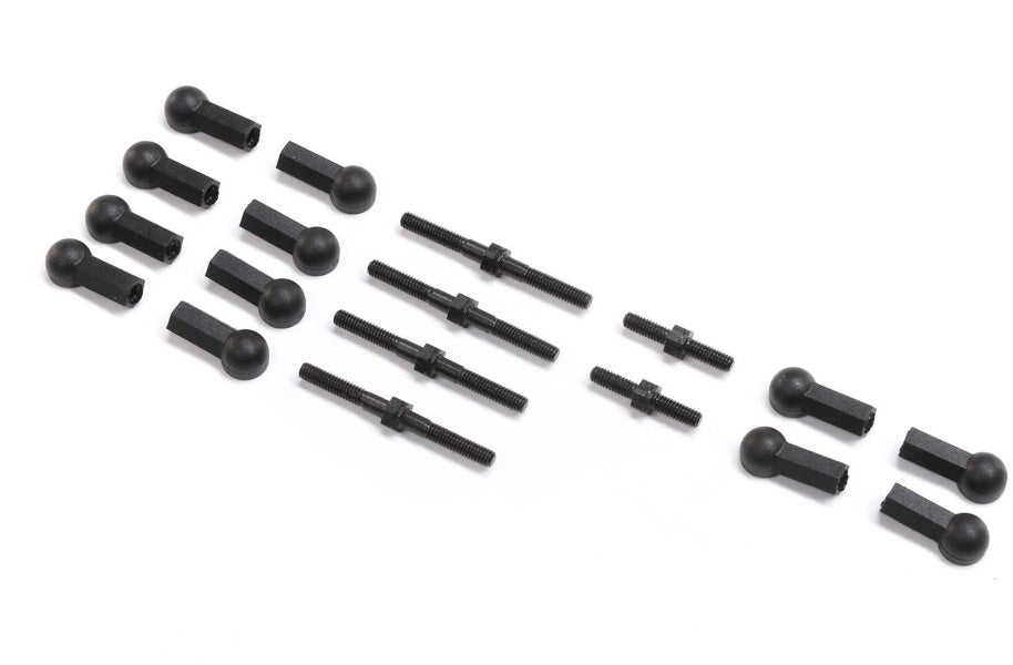 Losi LOS211027 Adjustable Turnbuckle Set (6) Mini JRX2