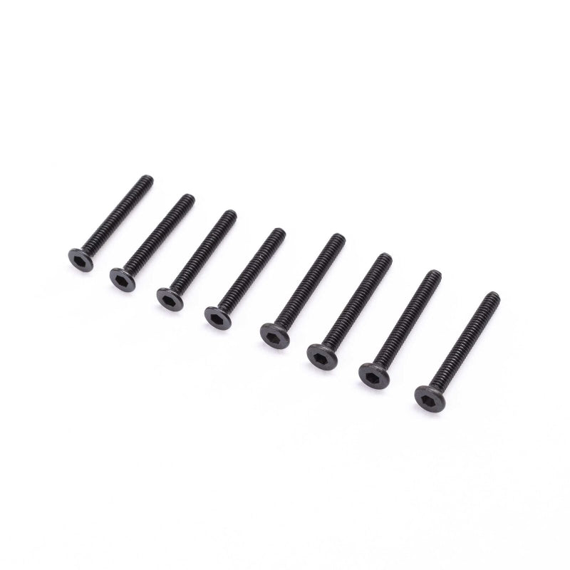 Losi LOS216007 Flathead Screws M2 x 16mm, M2 x 18mm (8)