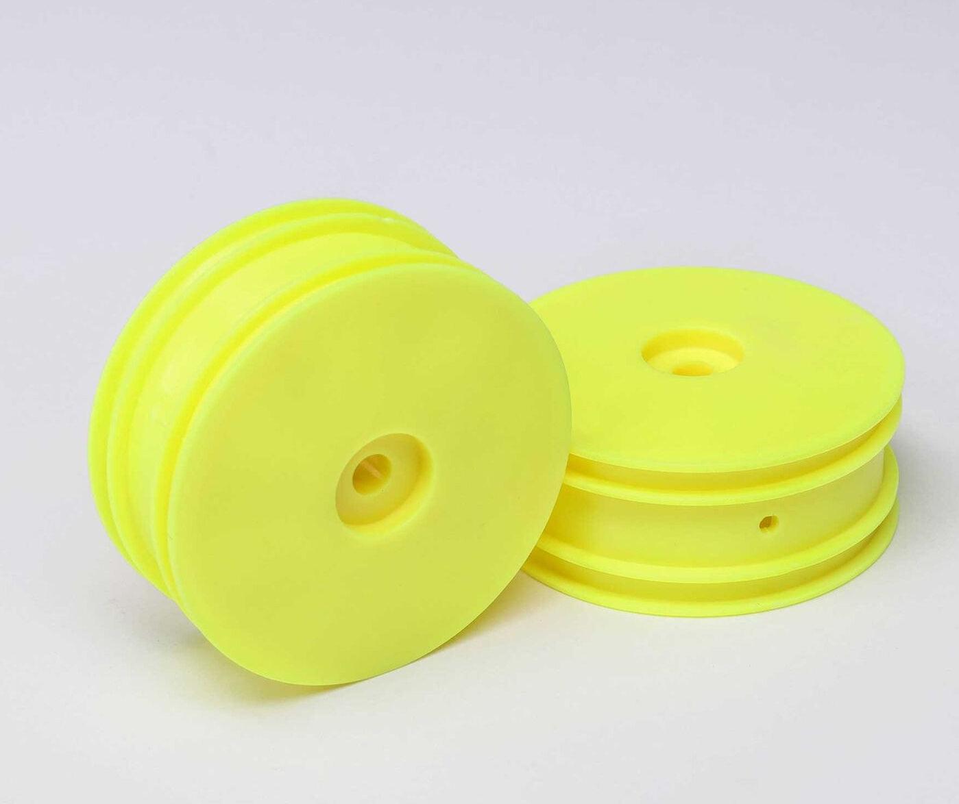 Losi LOS41027 Front Wheel Yellow (2) Mini-B