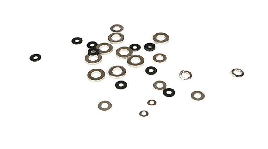 Losi LOSB6535 Washer Assortment, 6 sizes (27): 5IVE-T