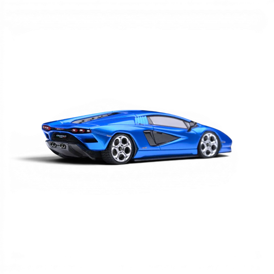 FuelMe Model Countach LPI 800-4 Dark Blue 1:64