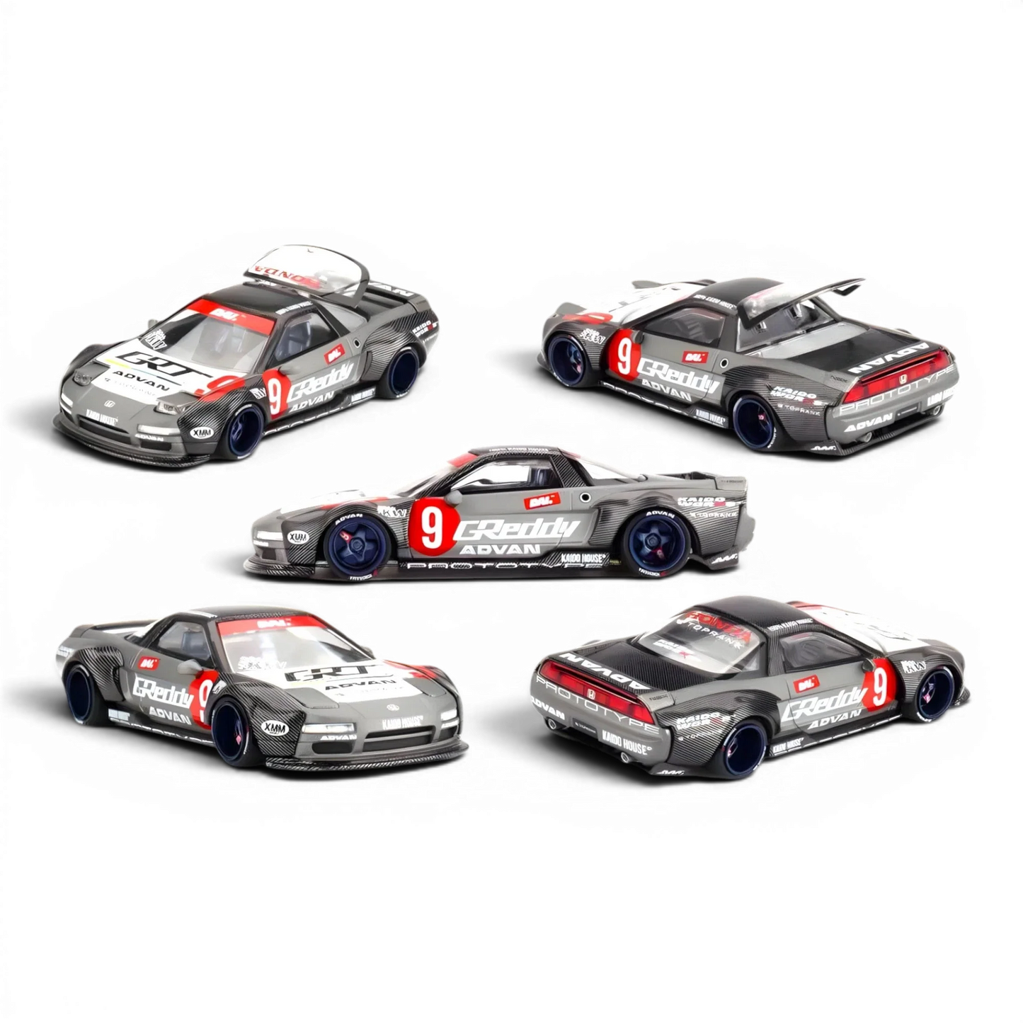 Mini GT x KAIDO Honda NSX Kaido Test Car Spec V1 1:64