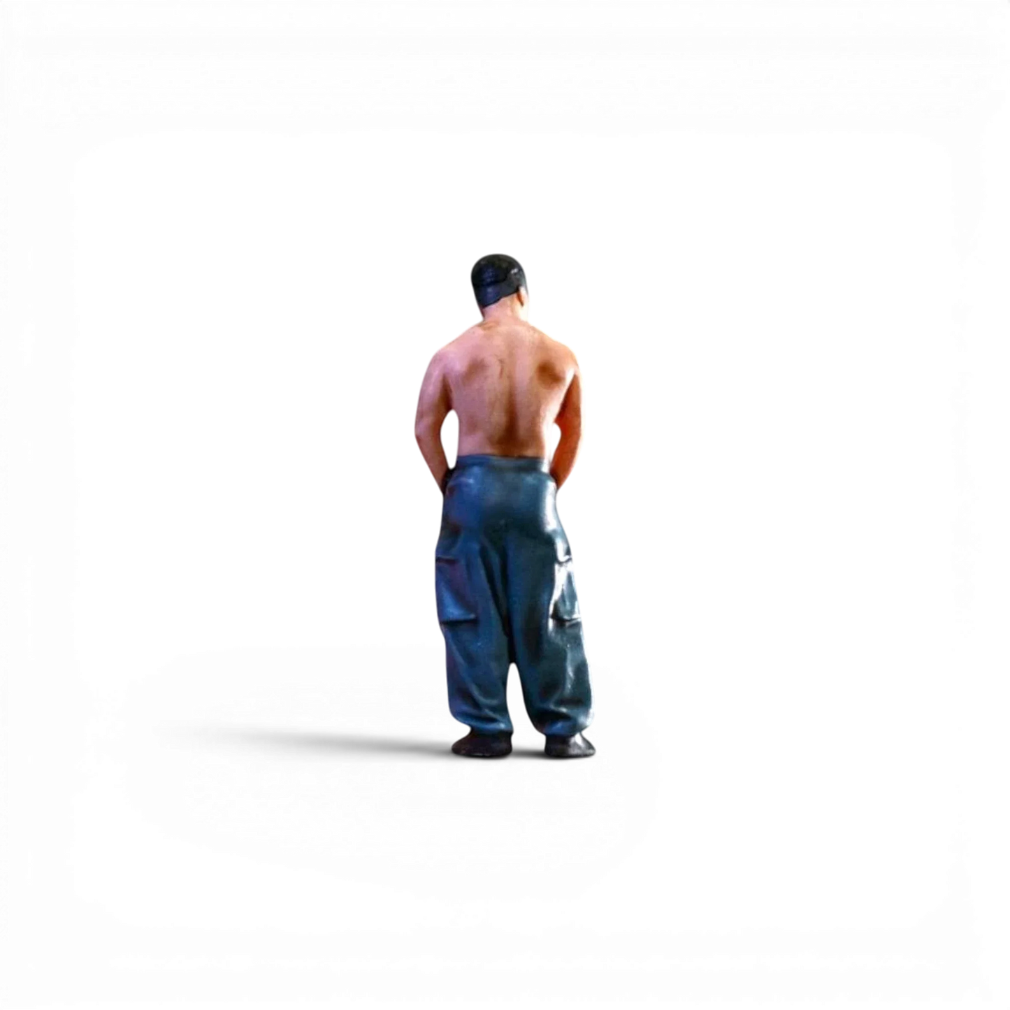 EHC Model Muscle Man Duo Resin Figure Set 1:64