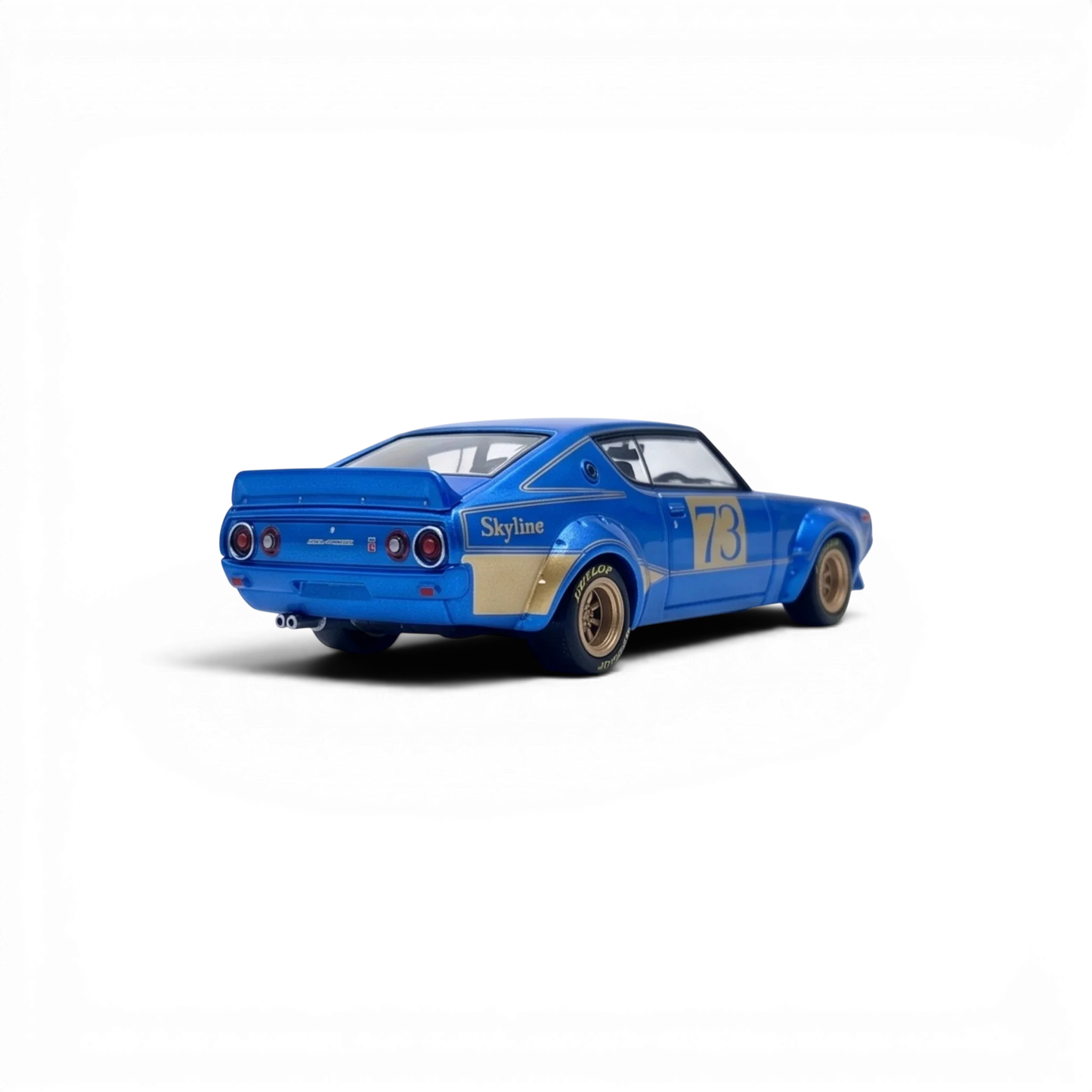 INNO64 Nissan Skyline 2000 GT-R KPGC10 Racing Concept Blue 1:64