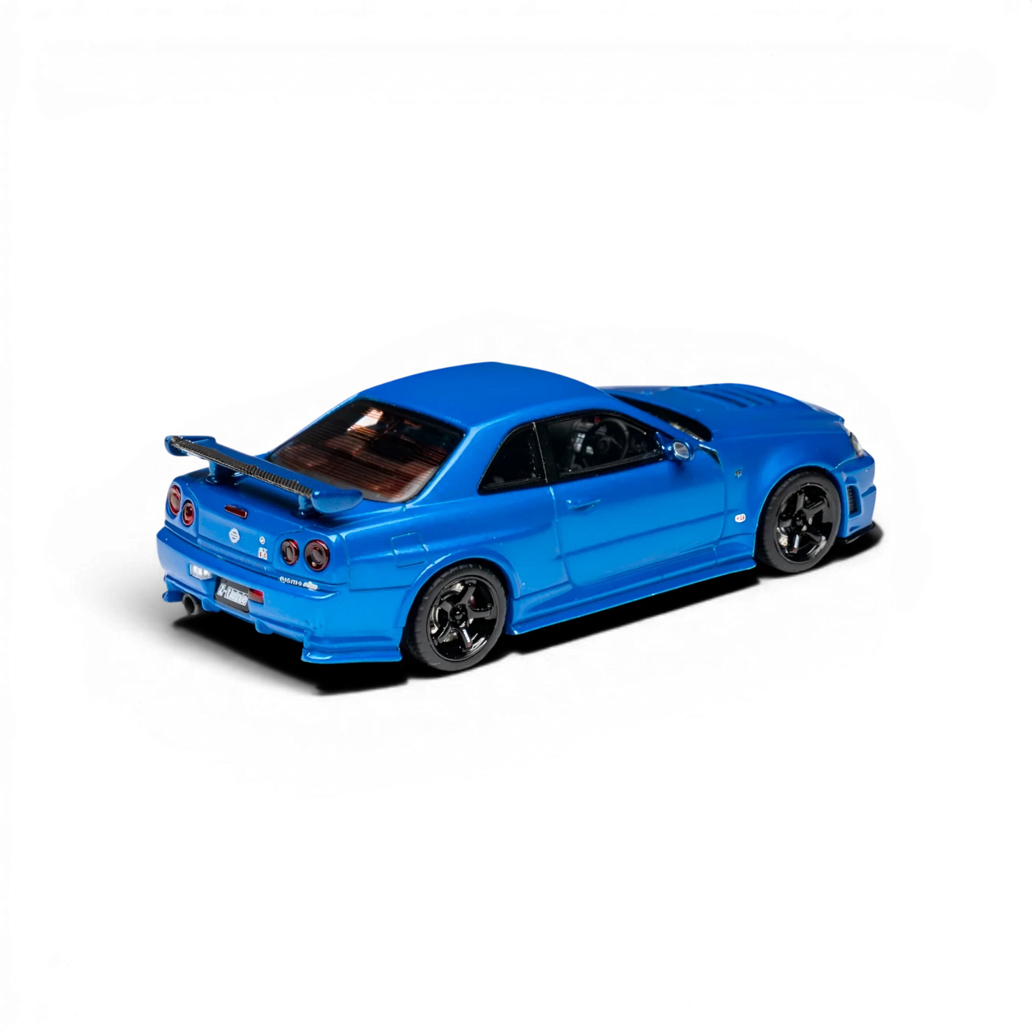 Cars' Lounge Nissan Skyline GT-R R34 Z-TUNE Bayside Blue 1:64