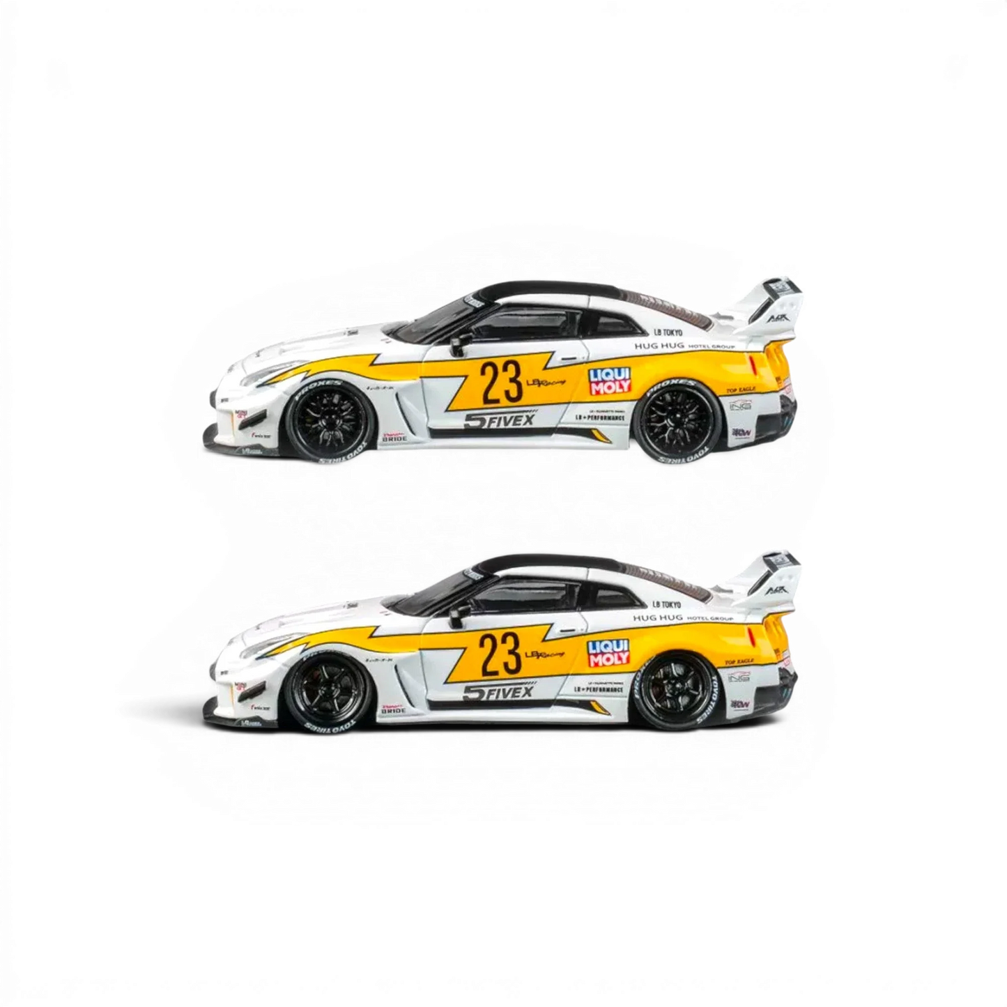 CM Model Nissan Skyline GT-R R35RR LBWK Silhouette 1:64